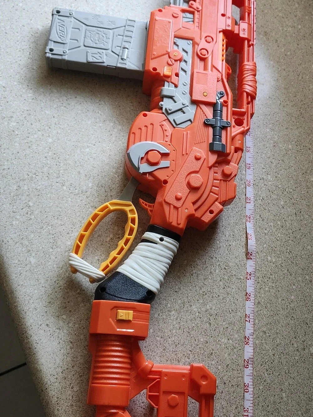 NERF Orange Foam Dart Blaster - Kids Toy